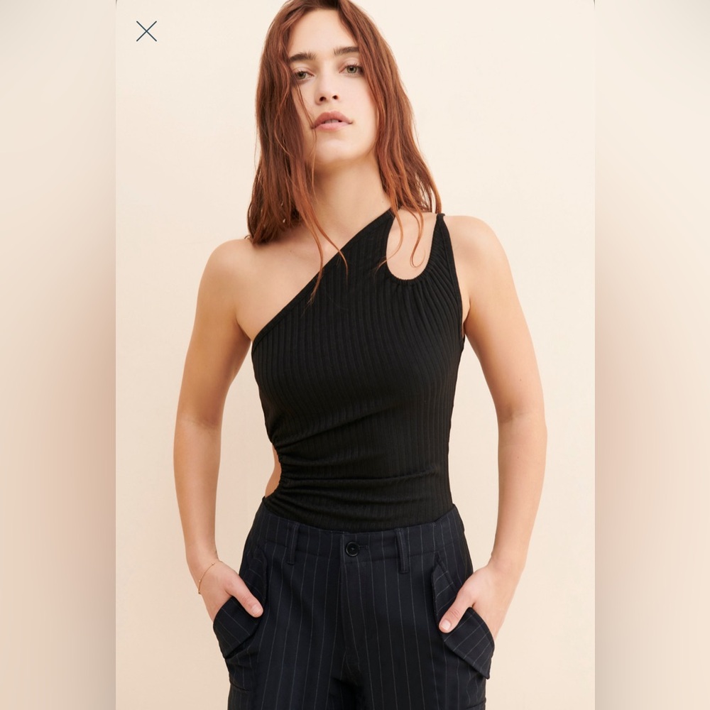 EUC Women's 4th + Reckless Agnes Bodysuit size XL in Black